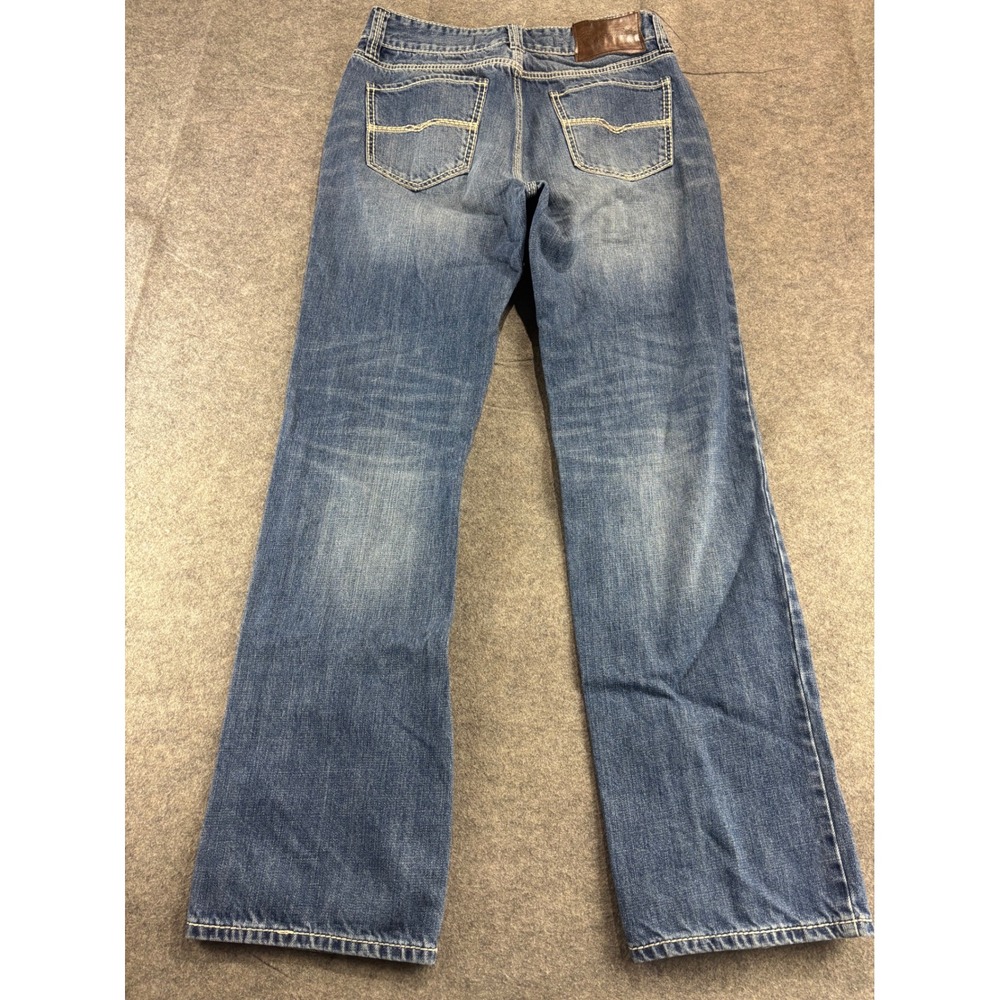 Rock and Roll Denim Double Barrel Straight Leg Jeans Medium Wash 32X34
